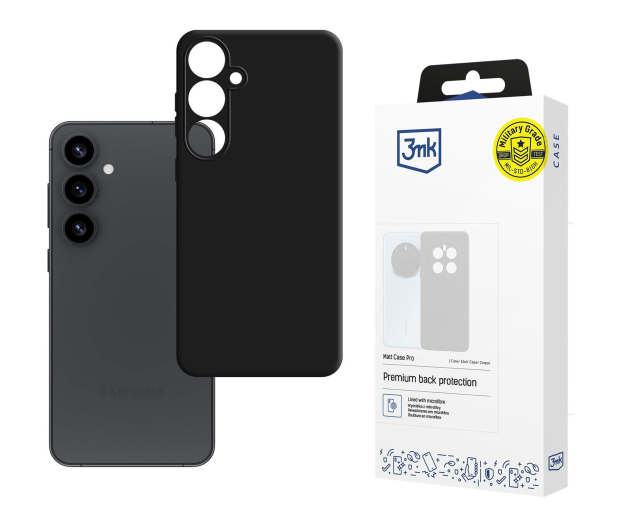 3MK Matt Case Pro do Samsung Galaxy S25+ - 1336049 - zdjęcie